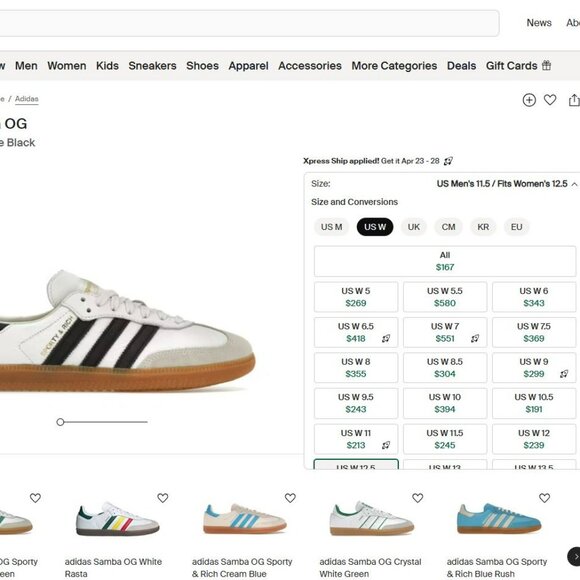 adidas Samba OG Sporty & Rich - Picture 5 of 5